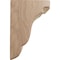 Ekena Millwork 3 1/2"W x 5"D x 7 1/2"H Bedford Bracket, Mahogany BKTW04X05X08BEGM - alternate 2